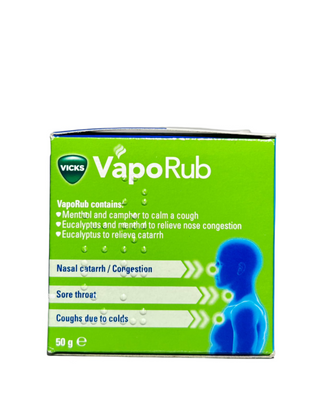 VapoRub Cold Symtom Relief Jar 50g