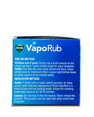 VapoRub Cold Symtom Relief Jar 50g