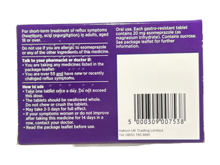 Control Gastro-Resistant Heartburn 7 tablets