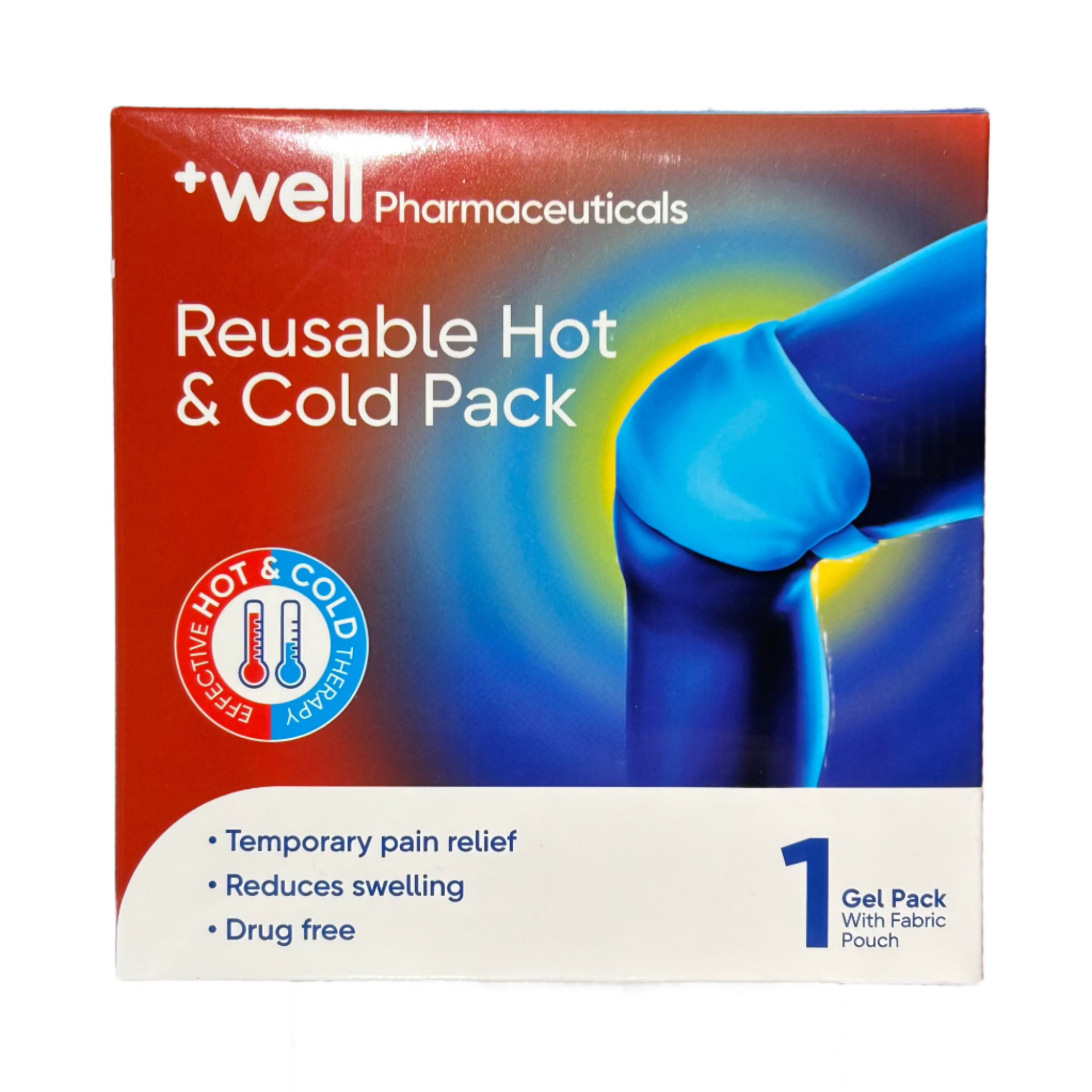 Well Pharmaceuticals Reusable Hot & Cold Pack - John Bell & Croyden