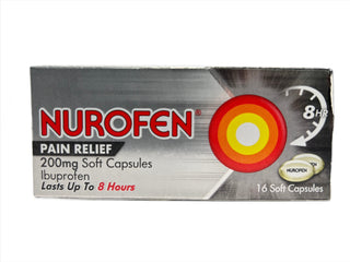 Pain Relief 200mg Ibuprofen 16 capsules