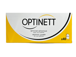 OPTINETT Antistatic Cleaner for your Glasses 40 wipes