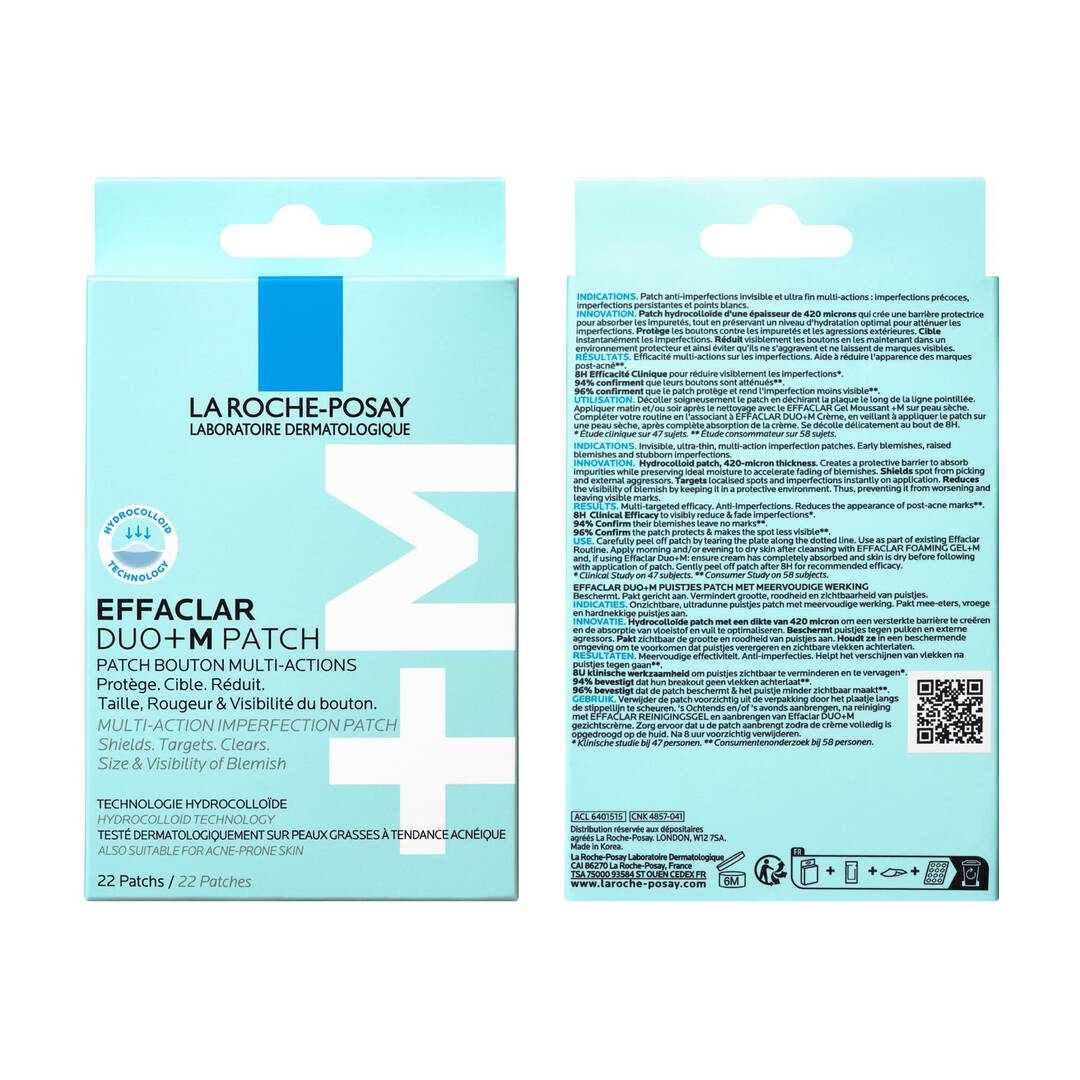 La Roche-Posay Effaclar Duo+M 3H 22 Spot Patches - John Bell & Croyden