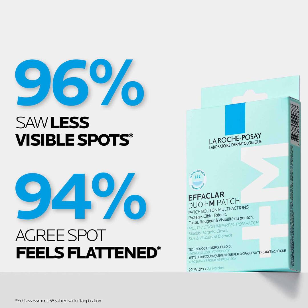 La Roche-Posay Effaclar Duo+M 3H 22 Spot Patches - John Bell & Croyden