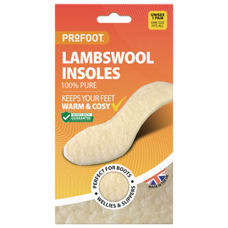 Lambswool Insoles 1 Pair