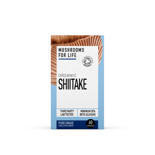 Shiitake Pure Grade Extract 60 Capsules