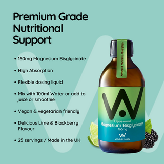 Magnesium Bisglycinate - Lime & Blackberry 250ml