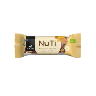 NuTi Honey Pecan & Sea Salt Organic Nut Bar 35g