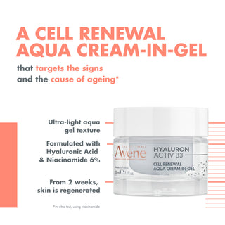 Hyaluron Activ B3 Aqua Cream-In-Gel For Ageing Skin 50 ml