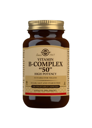 Vitamin B-Complex "50" High Potency 100 capsules