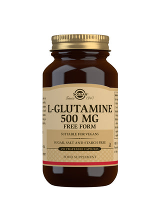 L-Glutamine 500mg 250 capsules