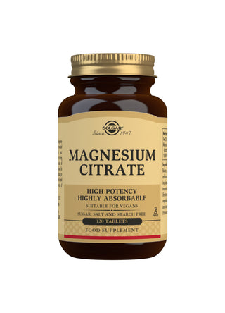 Magnesium Citrate 120 tablets