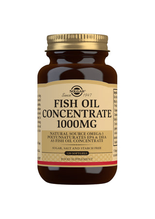 Fish Oil Concentrate 1000mg 120 capsules