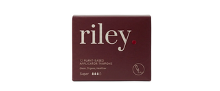 Organic Cotton Super Plus Applicator 12 Tampons