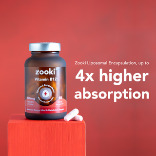 Liposomal Vitamin B12 2500ug Capsules - 30 Day Supply 60 Capsule