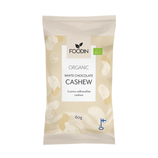 Organic Raw White Chocolate Cashew 60g