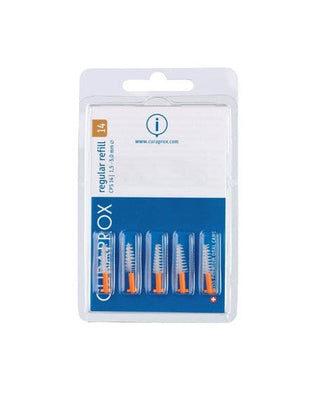 CPS 14 Interdental Tip Refills 1.5 - 5.0mm Z Orange 5 items