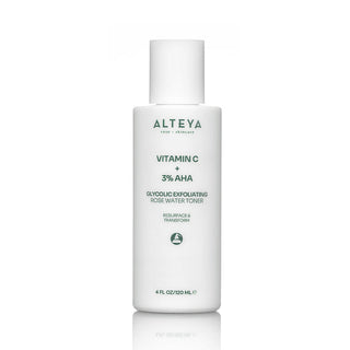Organic Glycolic Exfoliating Rose Water Toner 120ml