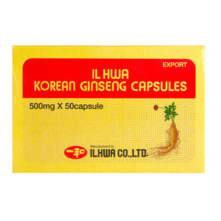 Korean Ginseng 500mg 50 capsules