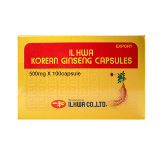 Korean Ginseng 500mg 100 capsules