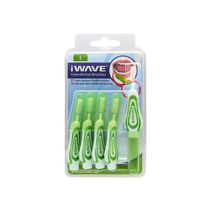 Interdental Brush 0.8mm Green – 5 Brushes