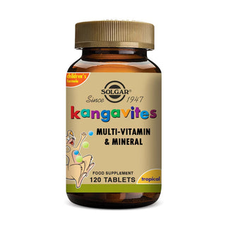 Kangavites Tropical Punch Complete Multivitamin and Mineral Formula 120 tablets