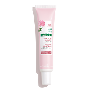 Soothing Moisturising Rich Cream With Organic Peony For Sensitive And Dry Skin 40ml