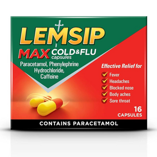 Max Cold & Flu 16 Capsules