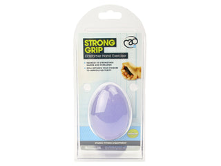 Strong Grip Elastomer Hand Exerciser Medium (Purple)