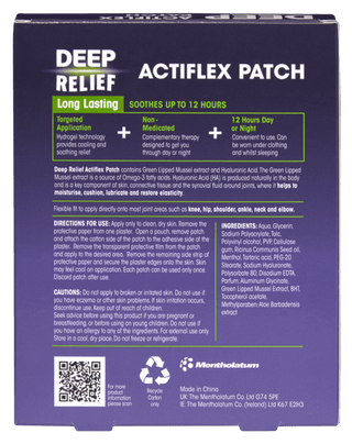 Actiflex Patch 4 units