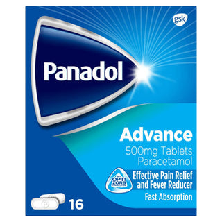 Advance 500mg Paracetamol 16 tablets