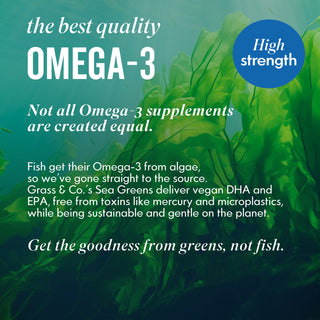 Prime Vegan Omega Sea Greens Capsules For Women 30 Capsule