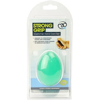 Strong Grip Elastomer Hand Exerciser Strong (Green)