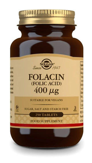 Folacin (Folic Acid) 400µg 250 tablets