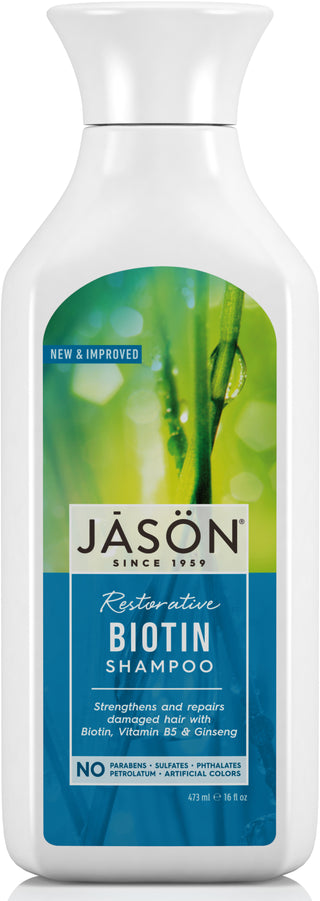 JASON Restorative Biotin Shampoo 473ml