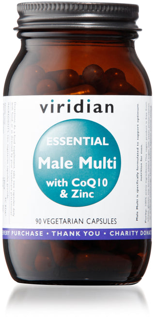 VIRIDIAN Essential Male Multi Veg Caps 90 capsules