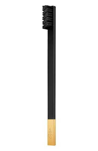 Slim Black Gold Soft Toothbrush