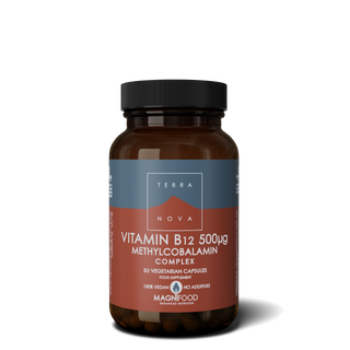TERRANOVA Vitamin B12 500µg Complex 50 capsules