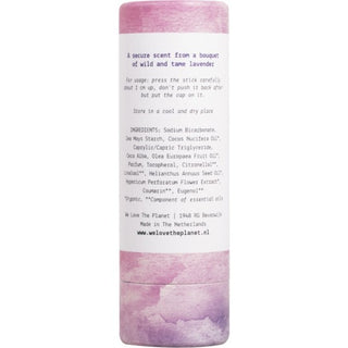 Natural Deodorant Stick-Lovely Lavender 65g
