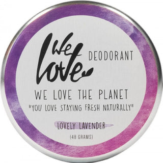 WE LOVE THE PLANET Natural Deodorant Cream-Lavender 48g