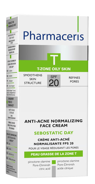 PHARMACERIS T Sebostatic Day Anti Acne Face Cream 50ml