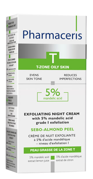 PHARMACERIS T Sebo-Almond Peel 5% Night Cream 50ml