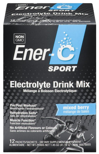 Sport Electrolyte Drink Mix Berry 12 Sachet