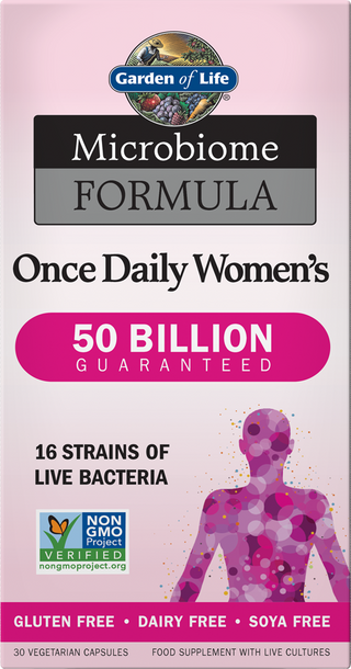 GARDEN OF LIFE Microbiome Formula Once Daily Women’s 30 capsules