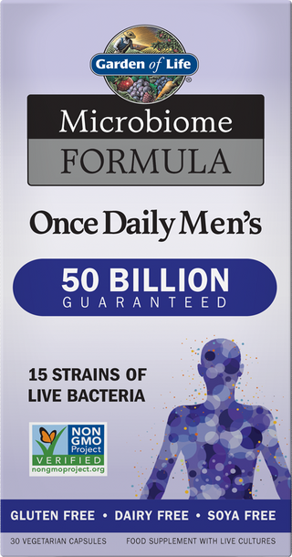 GARDEN OF LIFE Microbiome Formula Once Daily Men’s 30 capsules