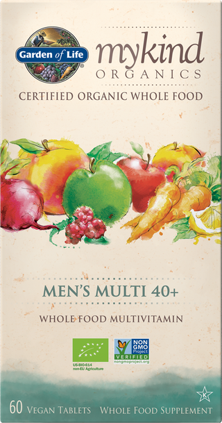 GARDEN OF LIFE Mykind Organics Men's 40+ Multi 60 capsules
