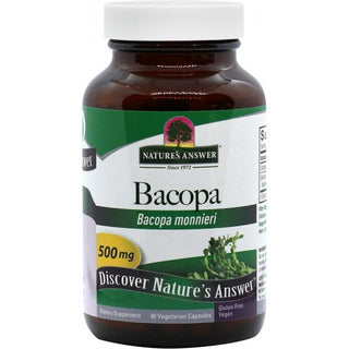 NATURE'S ANSWER Bacopa 500mg 90 capsules