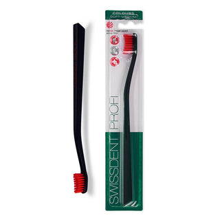 Toothbrush Colours Classic Black/Red