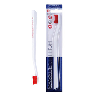 Toothbrush Colours Classic White/Red