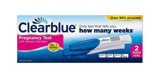 CLEARBLUE Digital Pregnancy Test with Weeks Indicator 2 tests